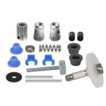 Dual Drive Gear Extruder Kit Stainless Steel