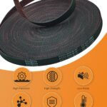 GT2 Timing Belt – Fiberglass Reinforced, Neoprene with Nylon Jacket