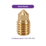 Ακροφύσιο ορείχαλκου 0,6 mm – Bambu Lab X1 / X1C / P1P / P1S
