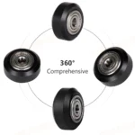 POM V-Wheel 5mm