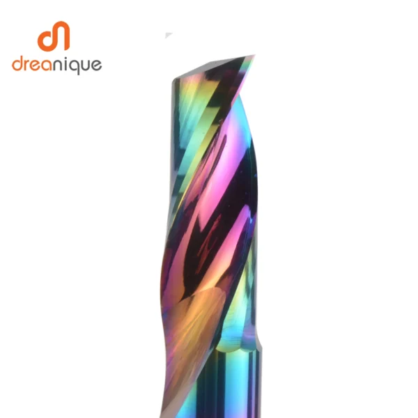 Dreanique DLC Single Flute End Mill DSA1F-D4.0-L12
