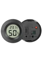 Mini Round LCD Digital Hygrometer and Thermometer