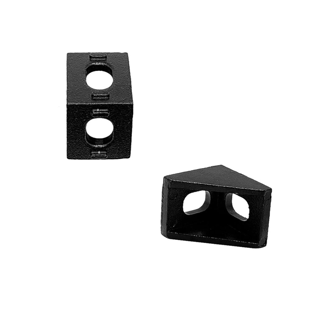 2020 Aluminum Profile Corner black