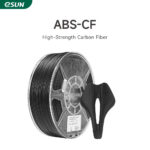 eSUN ABS-CF Black 1.75mm 3D Filament 1KG carbon fiber reinforced parts