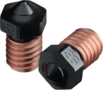 Phaetus PS SiC nozzle 0,4 mm silicon carbide tipped V6 print nozzle wear resistant
