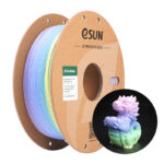 eSUN PLA-Matte Rainbow Macaron 1.75mm 3D Filament 1KG multi color pastel transition low gloss finish