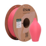 eSUN ePLA-Matte Strawberry Red 1.75mm 3D Filament 1KG vibrant red matte finish low gloss cardboard spool